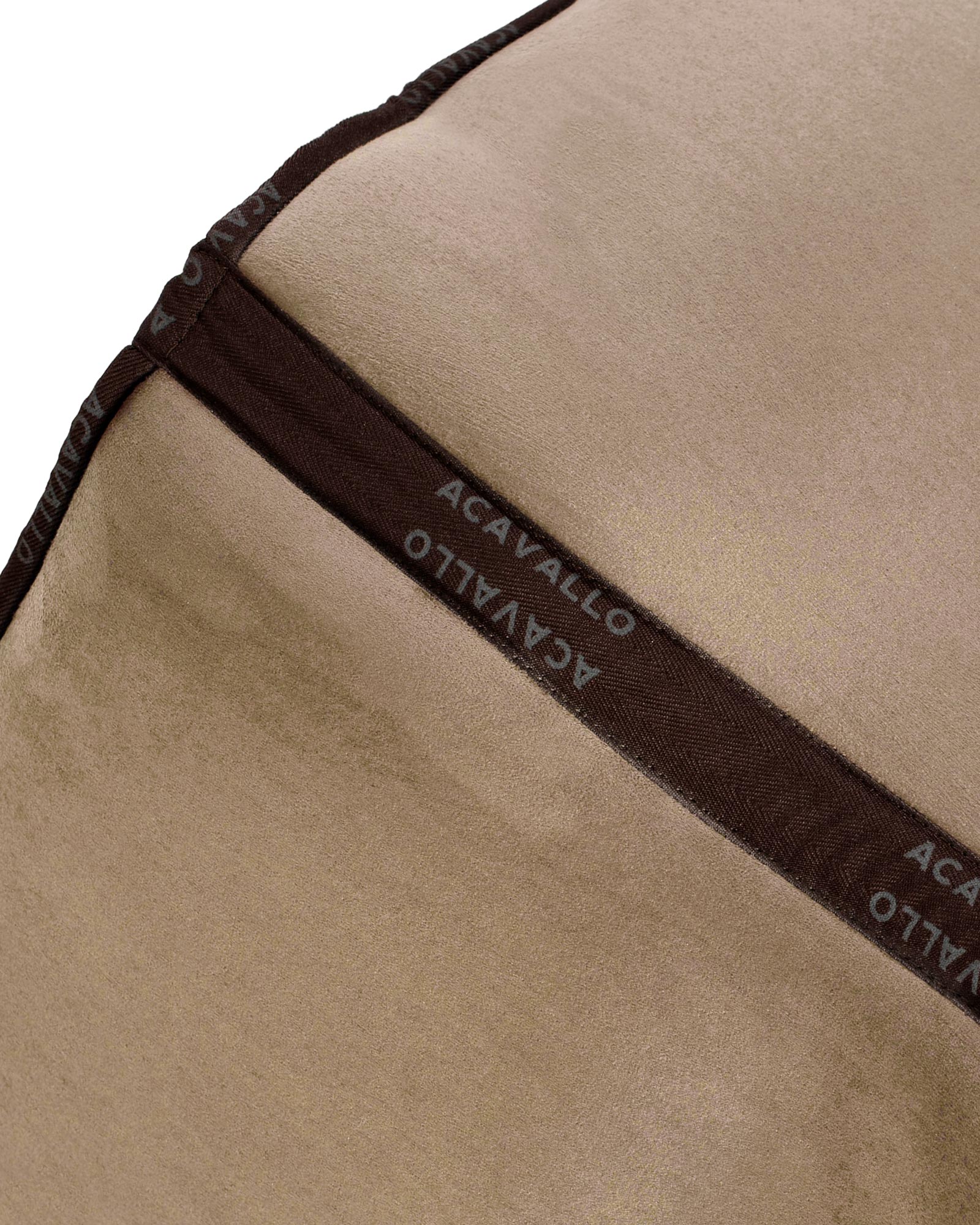 Acavallo Pad Mf Hps Cw-Cs Suede Front Riser Sand