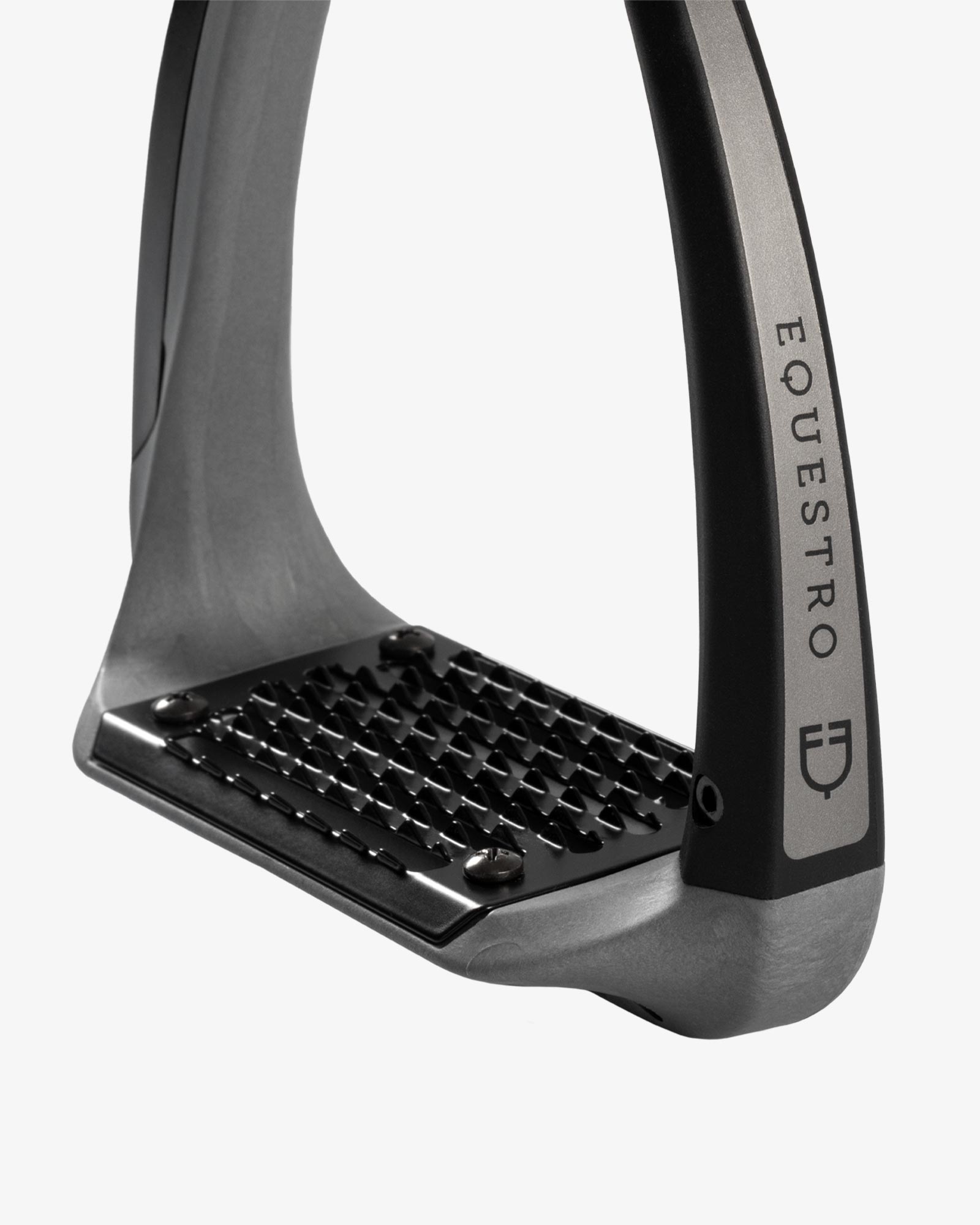 Equestro Supernova Stirrups Grey Black | Equiflair