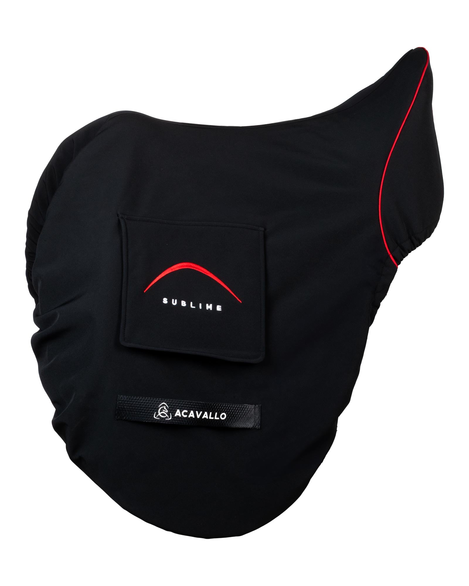 Acavallo Sublime Dressage Saddle Cover Black