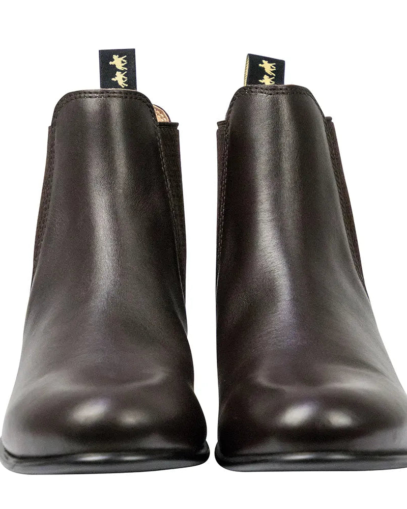 Supreme Products Show Ring Jodhpur Boots Brown