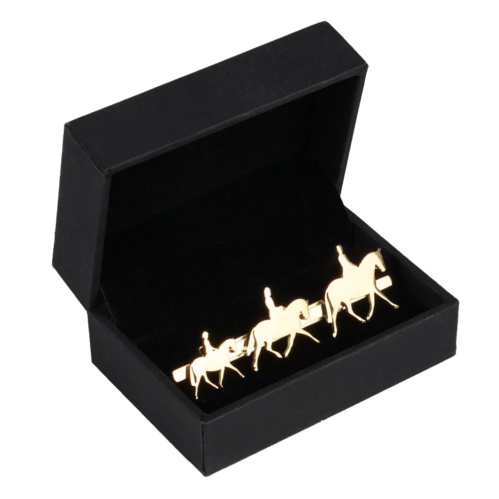 Supreme Products 'Hot to Trot' Tie Pin - Gold