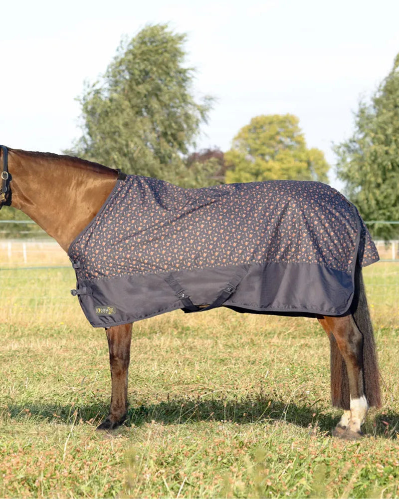 Navy StormX Country Horse Turnout Rug from Equiflair - Waterproof Horse Blanket
