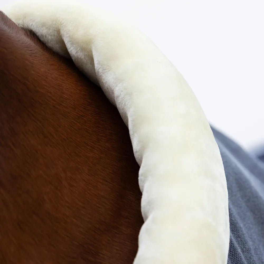 STORMX Empra Opal Grey Cushioned Fleece Horse Rug - Luxurious Comfort
