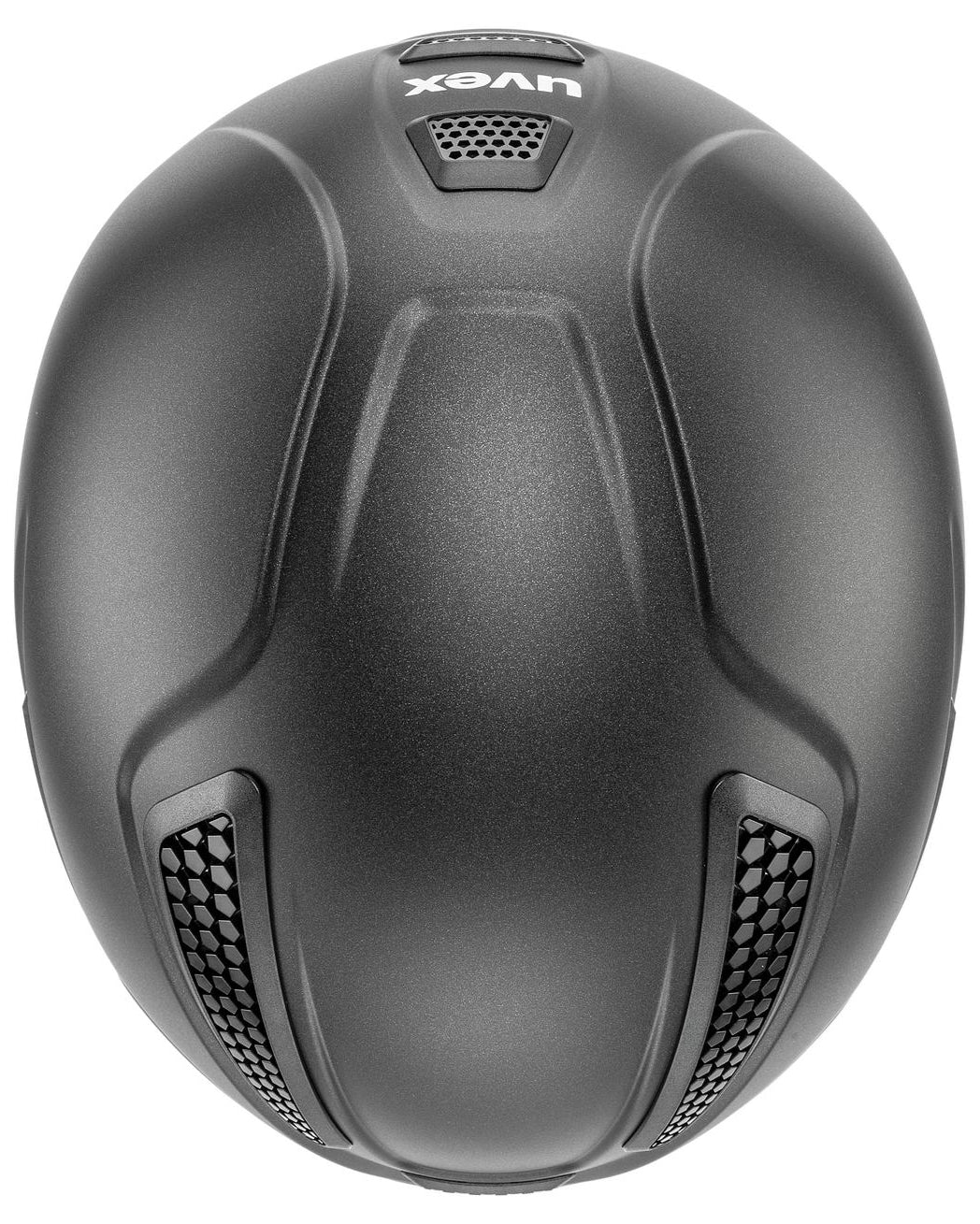 UVEX PERFEXXION III XC Riding Helmet - Black Matt Rear View | Equestrian Helmet