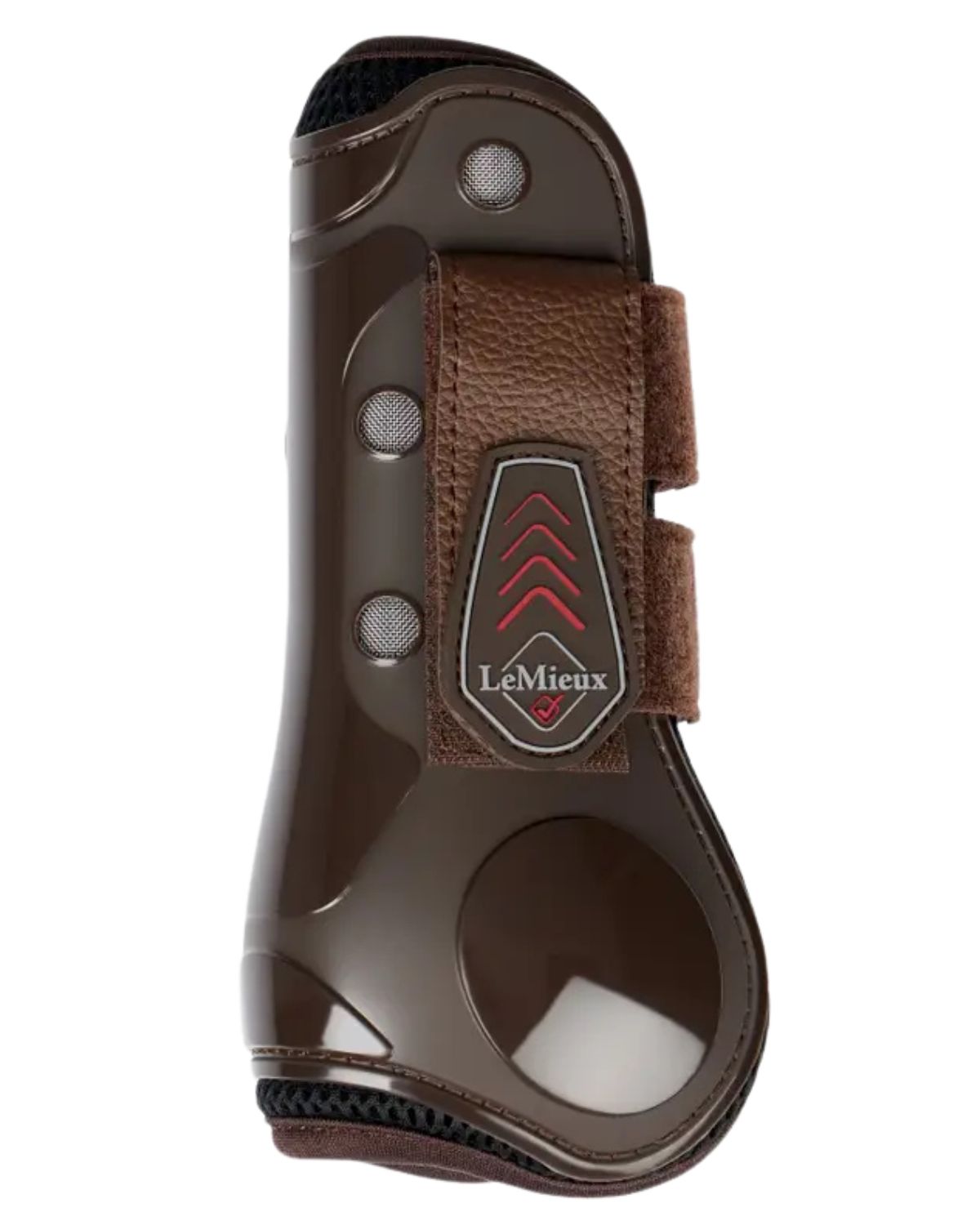 LEMIEUX Derby ProJump Brown Tendon Boot for Horses | Equestrian Protective Gear - Tendon Boots Horse Boots Medium