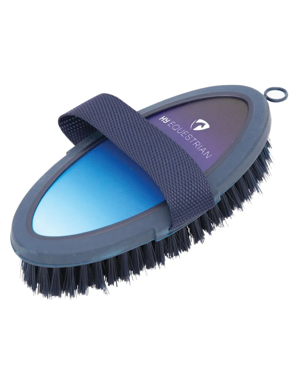 Hy Equestrian Ombre Body Brush - Ocean Ombre - Grooming Horse