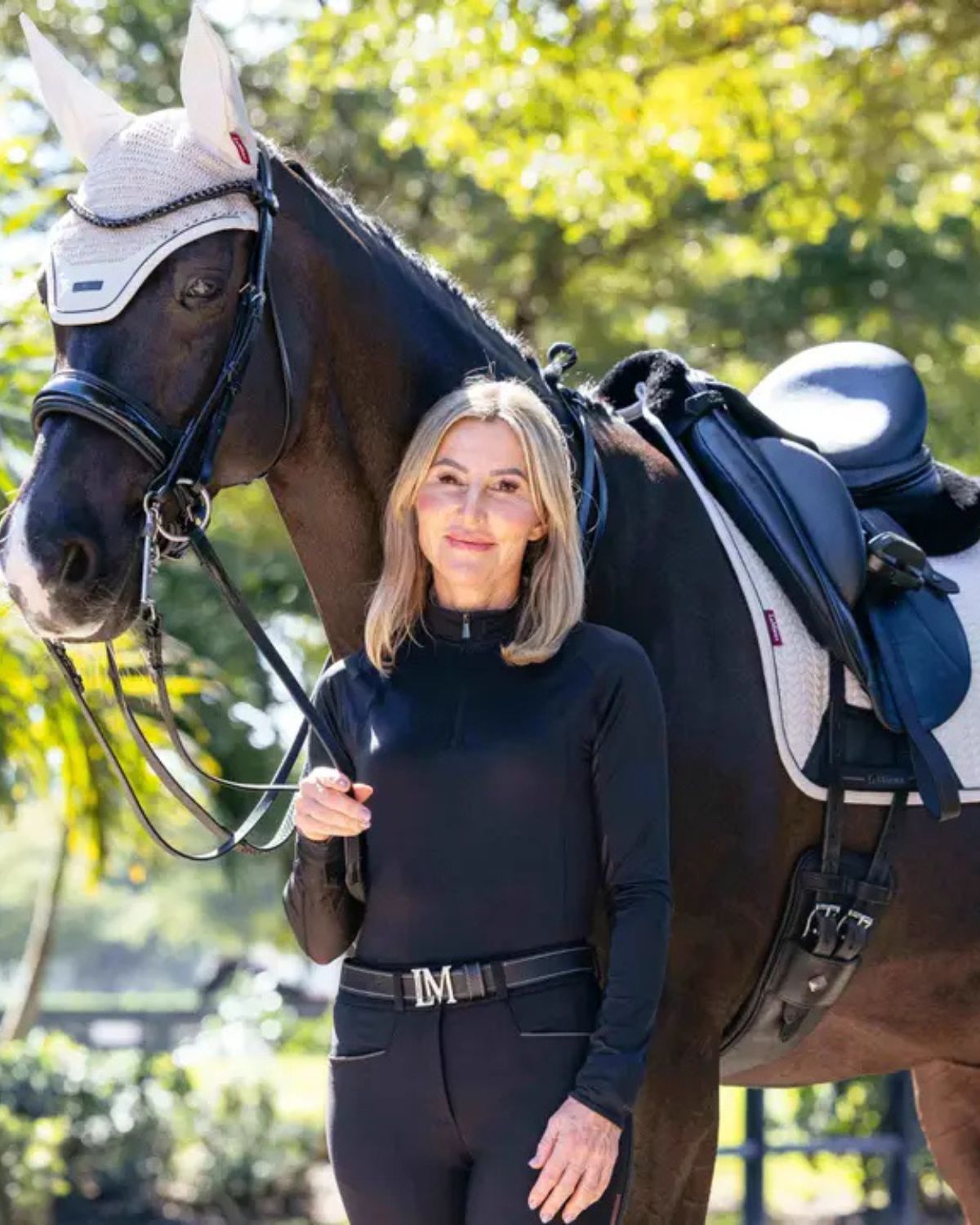 LeMieux Essence Dressage Square Stone