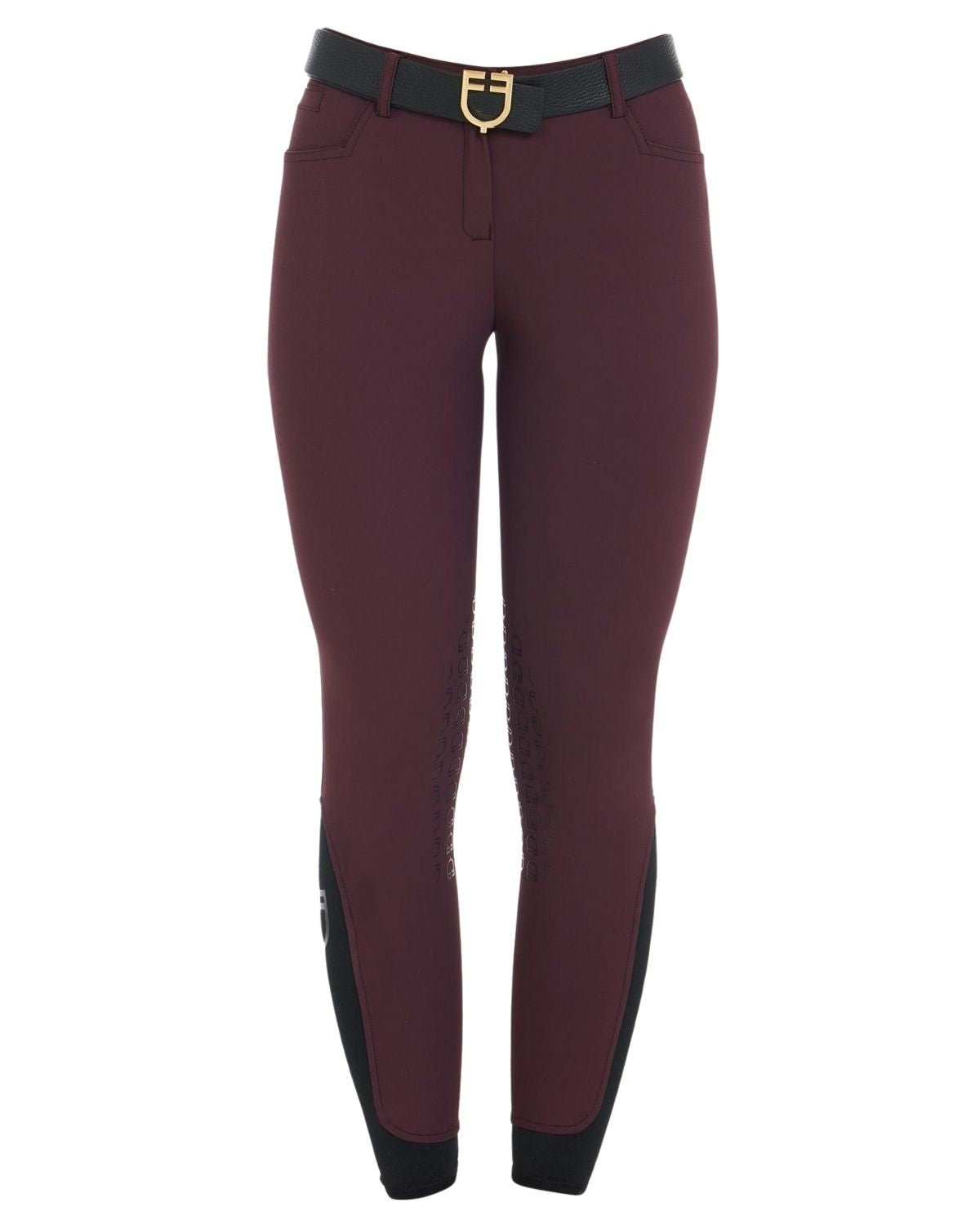 Equestro Women's Latest Generation Summer Breeches Plum | Equiflair