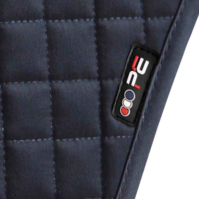 Premier Equine Close Contact Cotton Cross Country Saddle Pad Navy