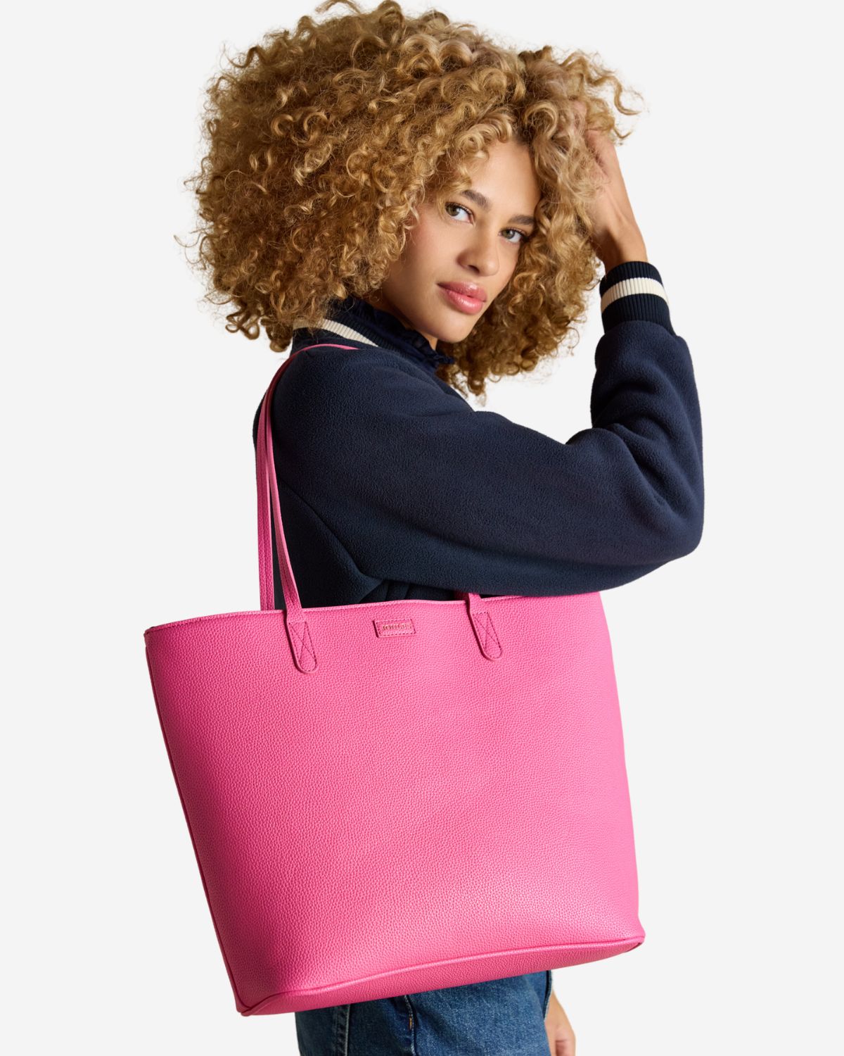Joules Jemima Tote Bag Pink