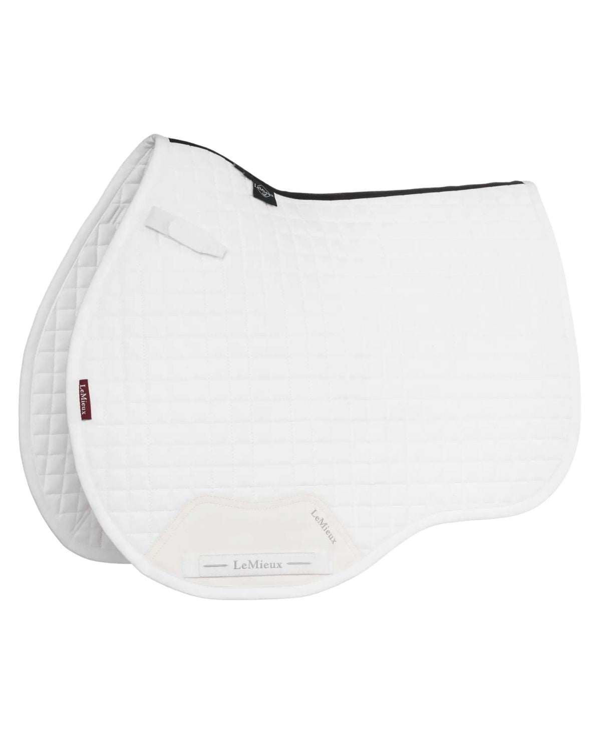 LeMieux Cotton GP Square updated White - GP/Jump Pad GP/Jump Horse Small/Medium