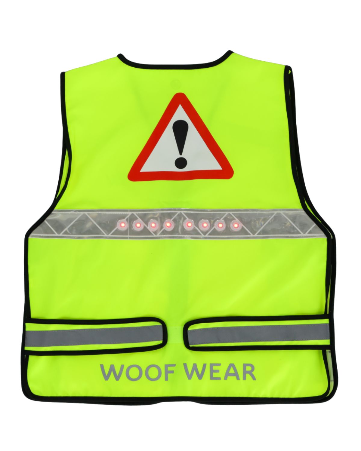 Woof Wear LED Hi-Vis Riding Vest Yellow