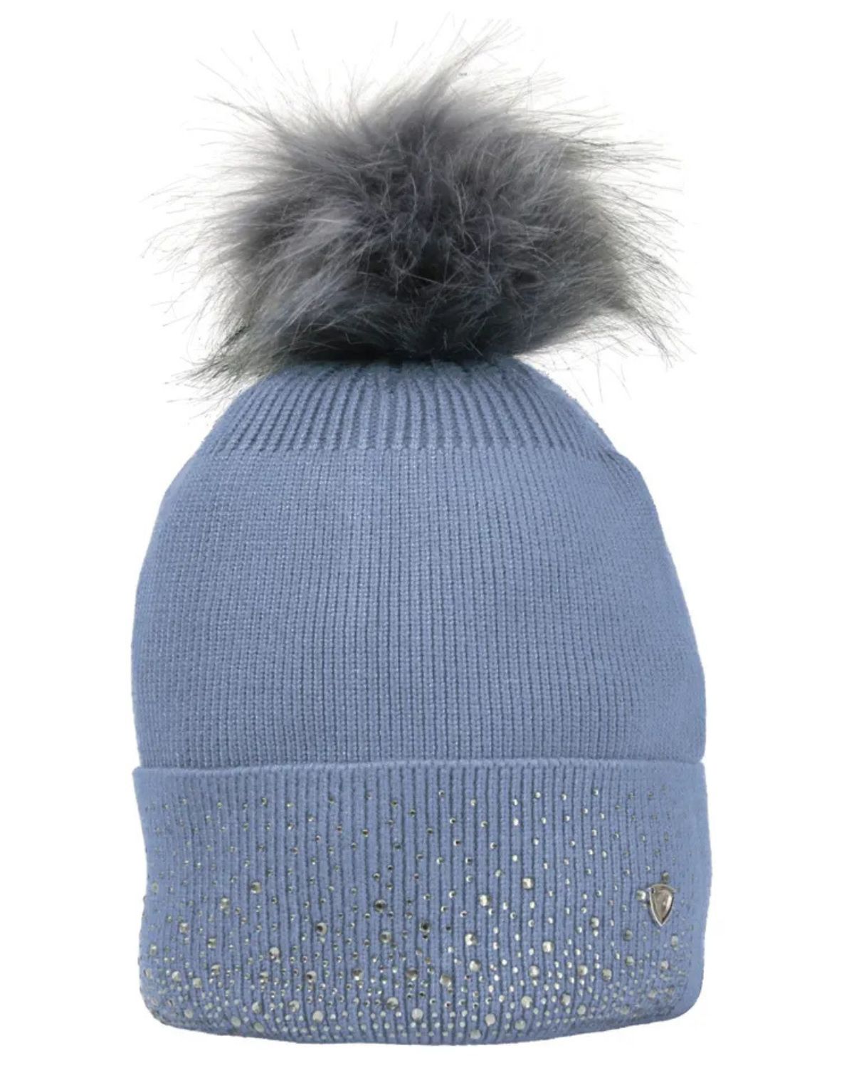 Hy Equestrian Synergy Diamante Bobble Hat Riviera