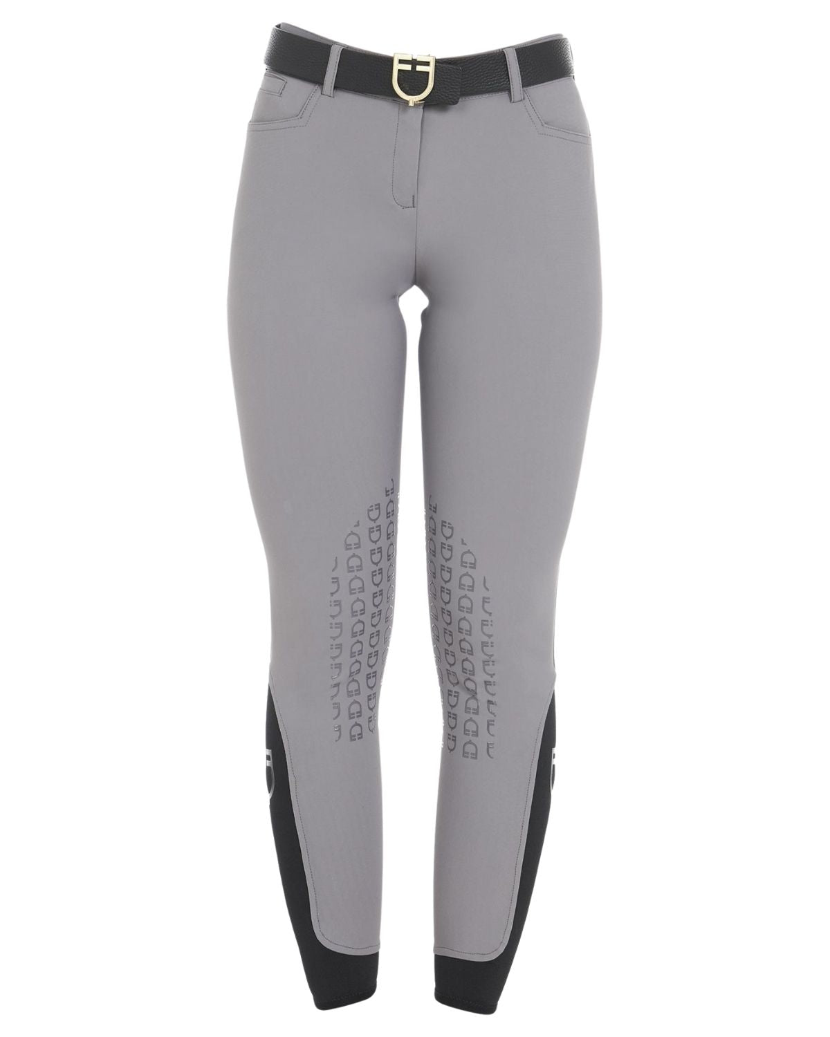 Equestro Women'S Latest Generation Summer Breeches Frost Grey