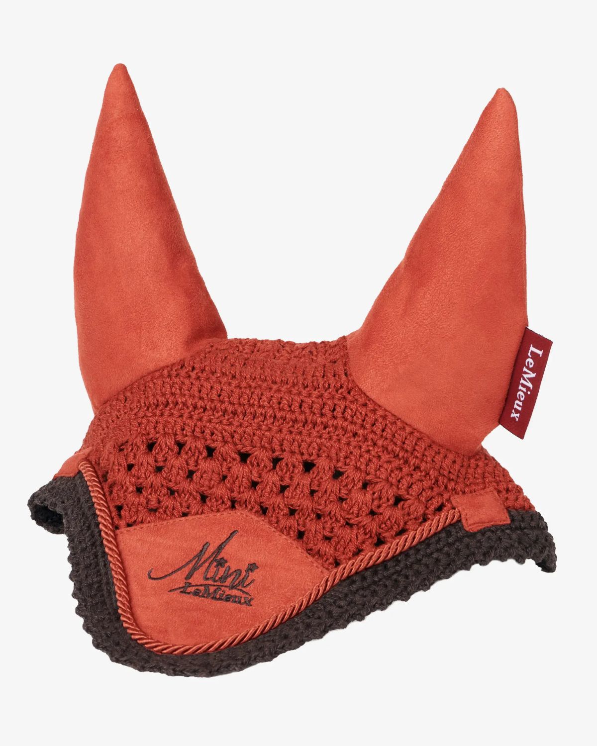 LEMIEUX Mini Fly Hood Sienna: Pony Fly Mask, Horse Fly Veil - Equiflair