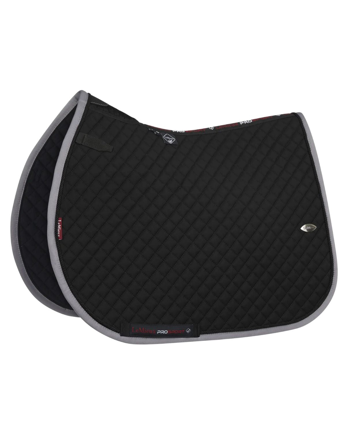 LeMieux Wither Relief Jump Pad - Black Equestrian Saddle Pad for Horse Riding, optimized support and comfort