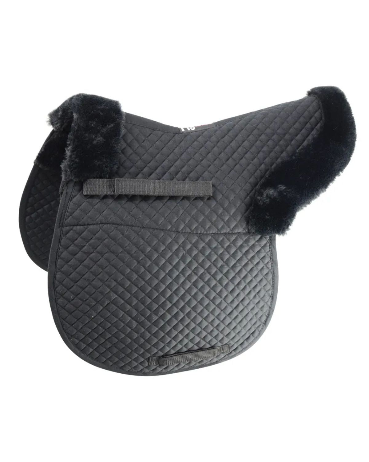 Hy Equestrian Fab Fleece Lined Numnah Black - Horse location-31143526467-outofstock