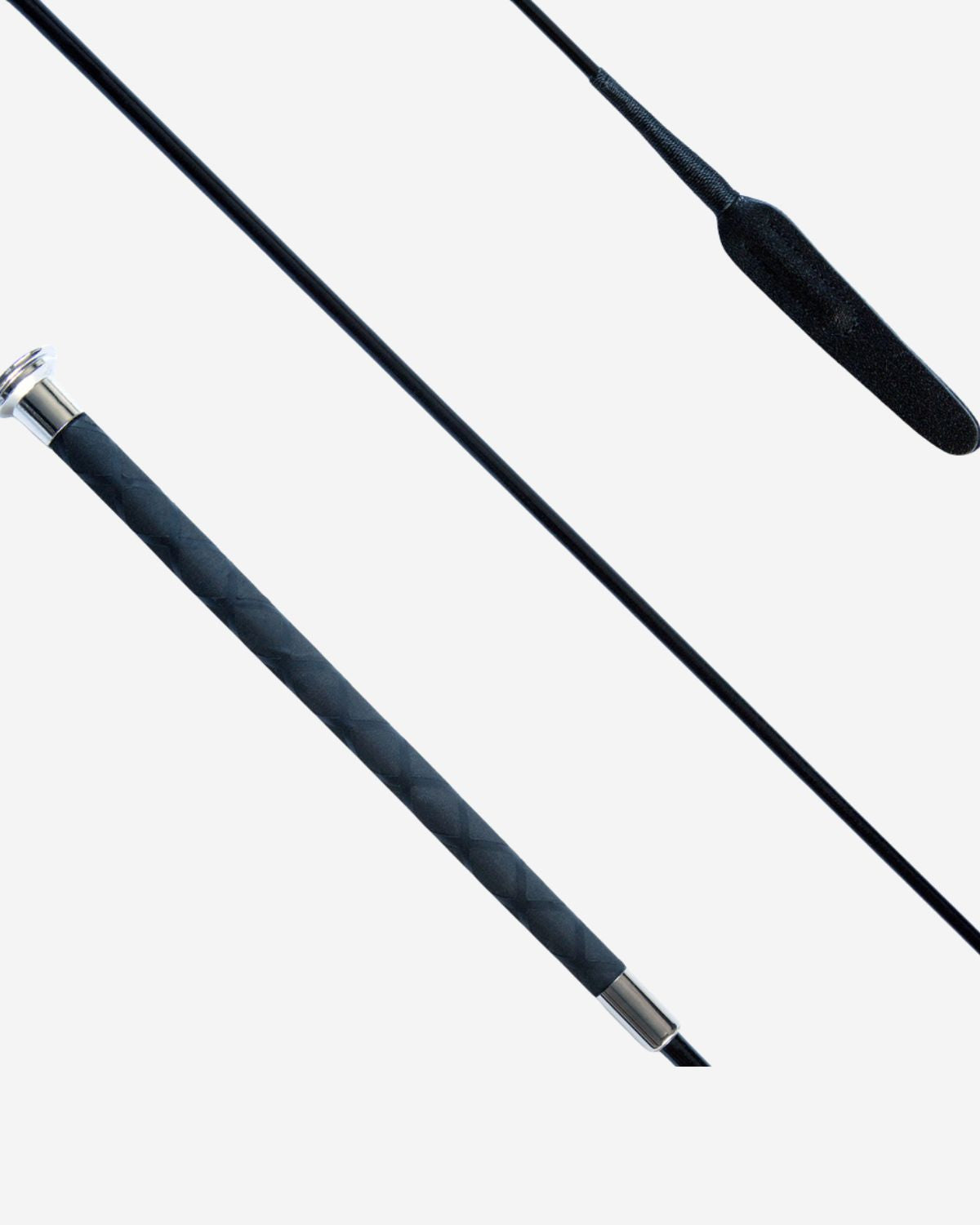 KM Elite Balanced Junior Dressage Whip With Split Flap