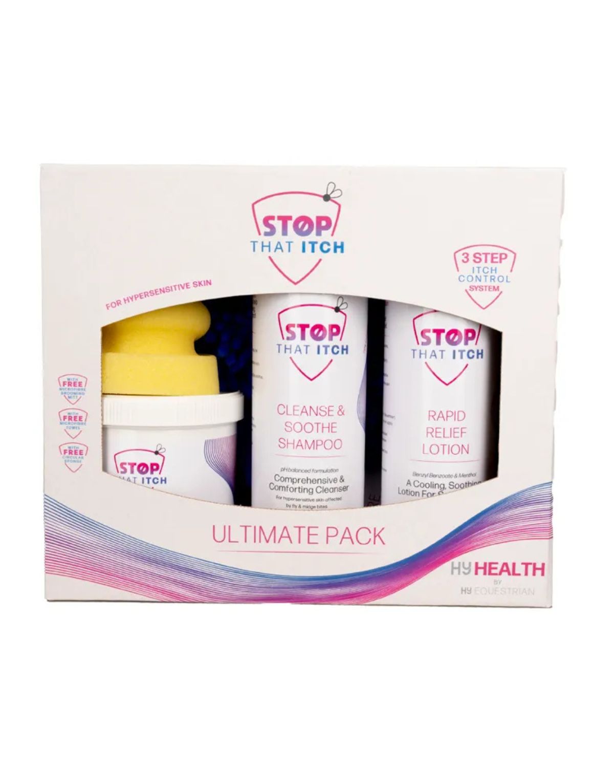 HyHEALTH STOP THAT ITCH! Ultimate Pack by Hy Equestrian - Grooming Horse location-31143526467-outofstock