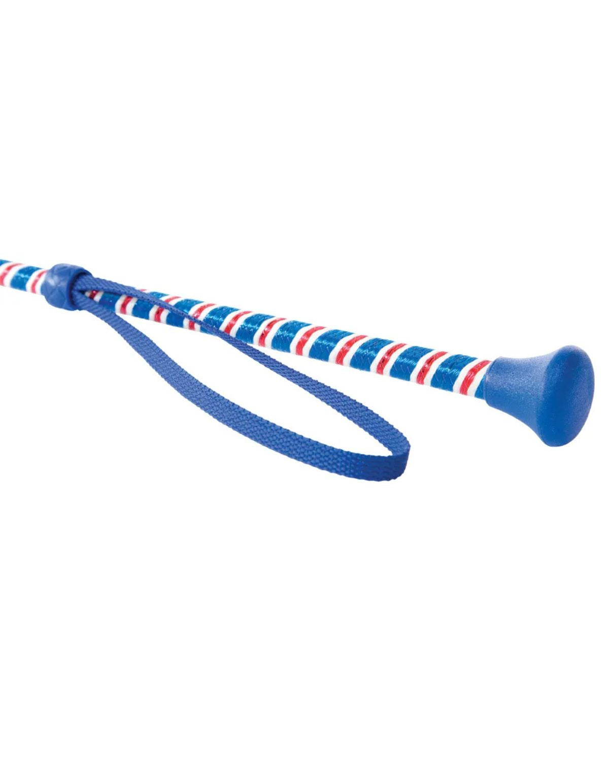 Hy Equestrian Great Britain Style Jump Whip - Red, White & Blue