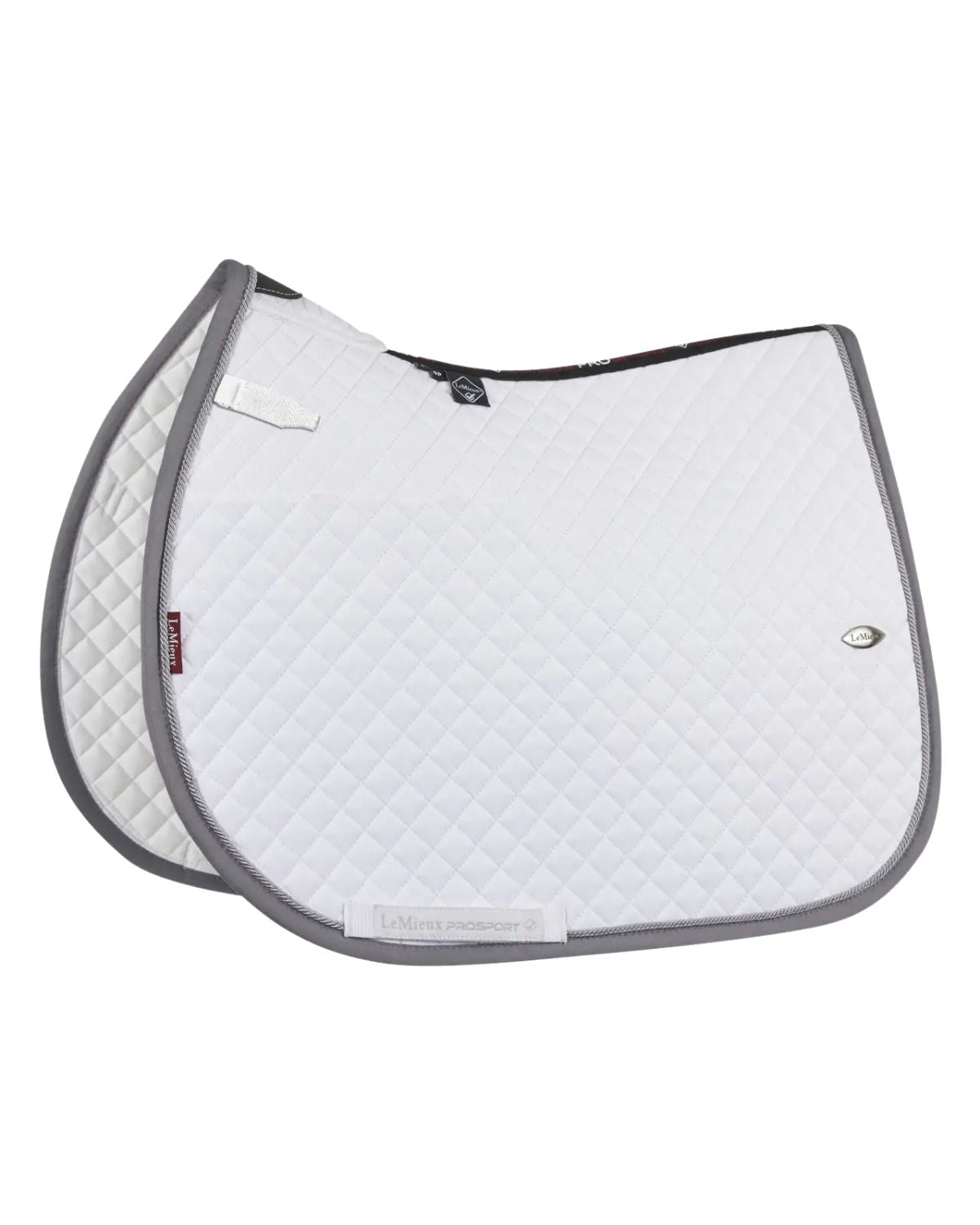 LeMieux White Wither Relief Jump Saddle Pad | Horse Equestrian Equipment