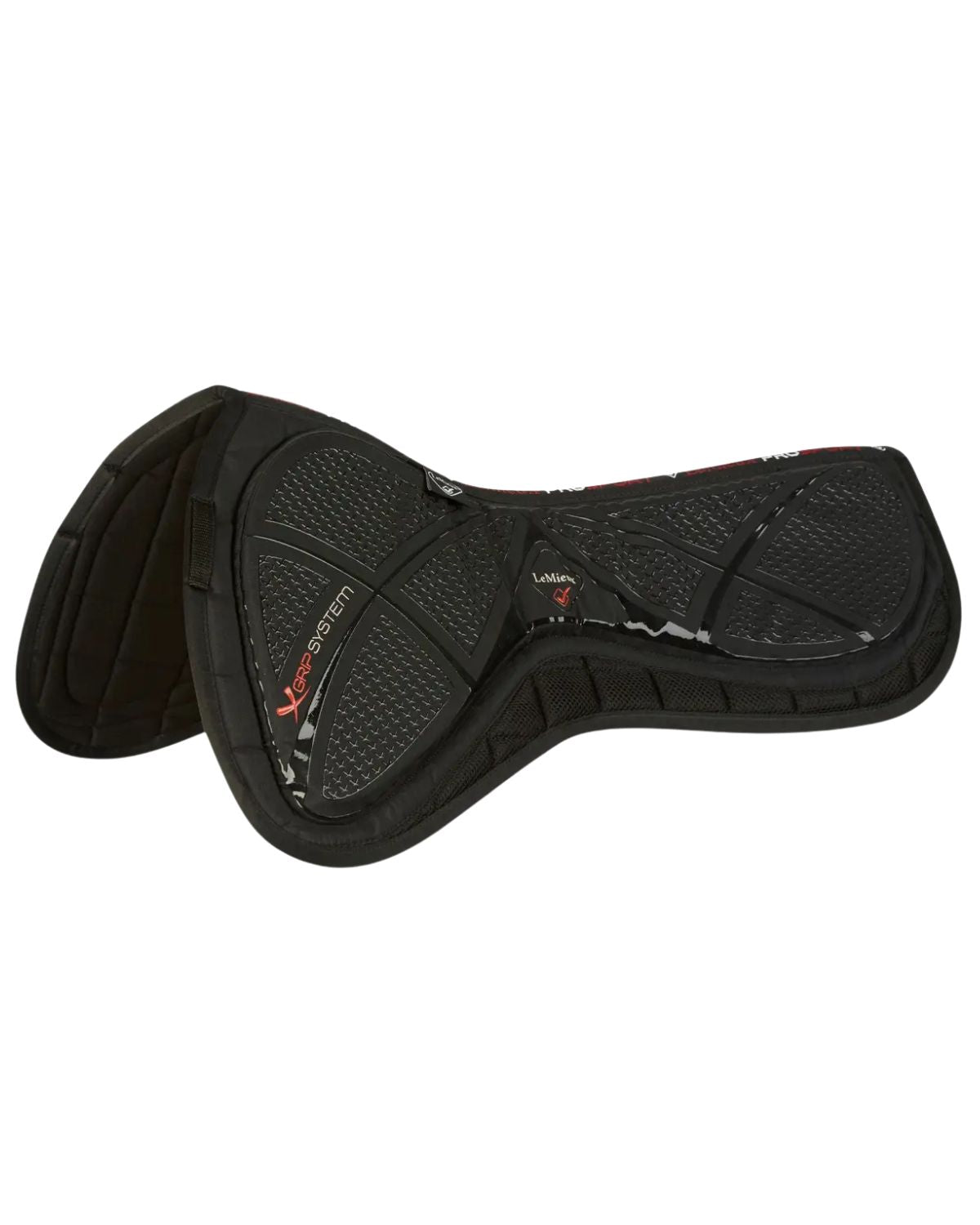 Lemieux X-Grip Silicone Half Pad Black - Equestrian Saddle Pad with Grip System for Horse Riding | Equiflair -…