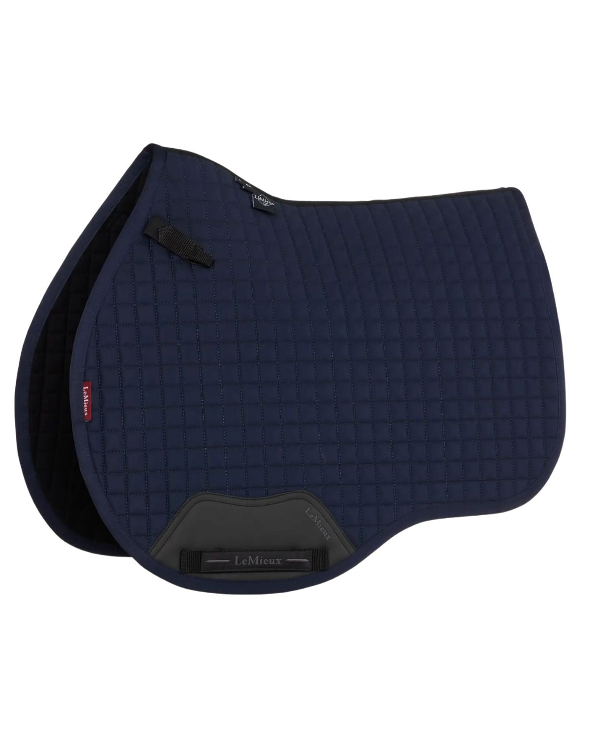 LeMieux Cotton GP Square updated Navy - GP/Jump Pad GP/Jump Horse Small/Medium