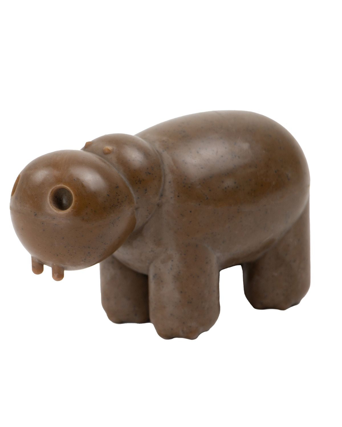 Ancol Tough Coffee Grounds Hippo Dog Toy