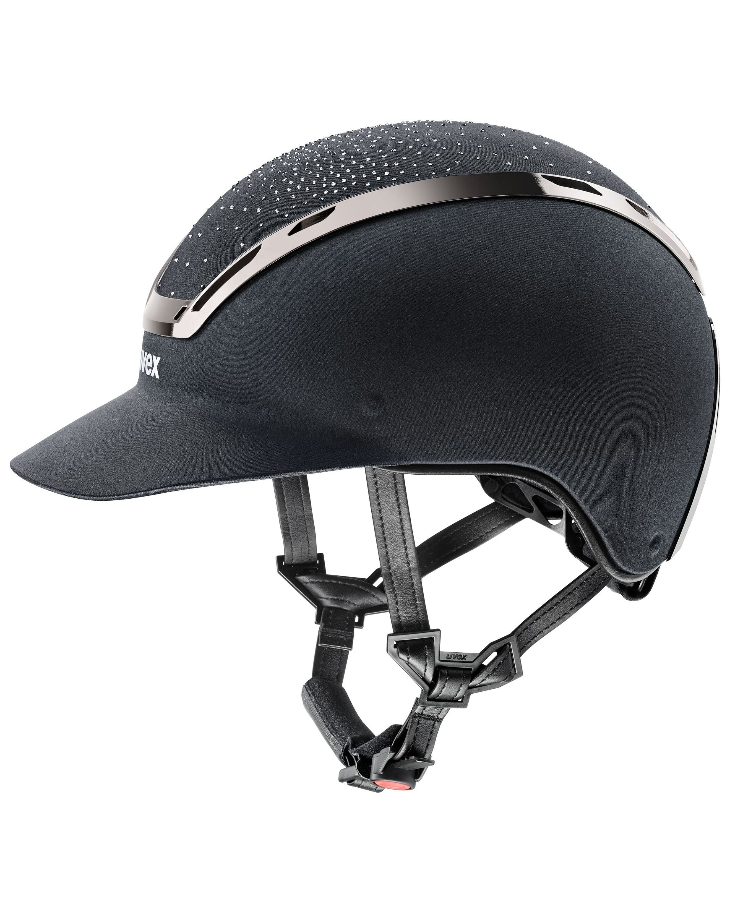 Uvex Exxeed Lady Riding Helmet - Black