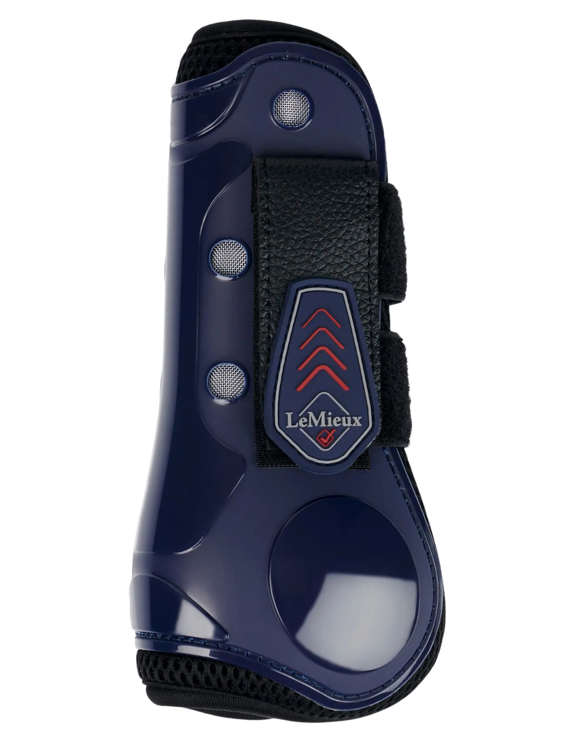LeMieux Derby ProJump Tendon Boot Navy - Horse Jumping Boots, Tendon Protection, Equine Sport Equipment