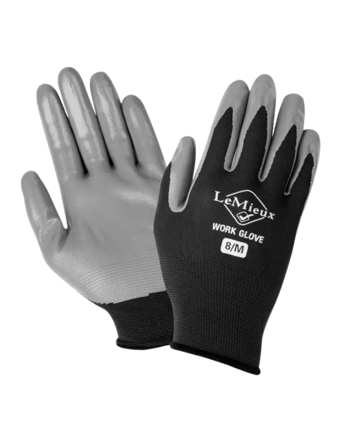 LeMieux Work Gloves Black - Grip Gloves for Yard & Garden - Durable & Flexible | Equiflair