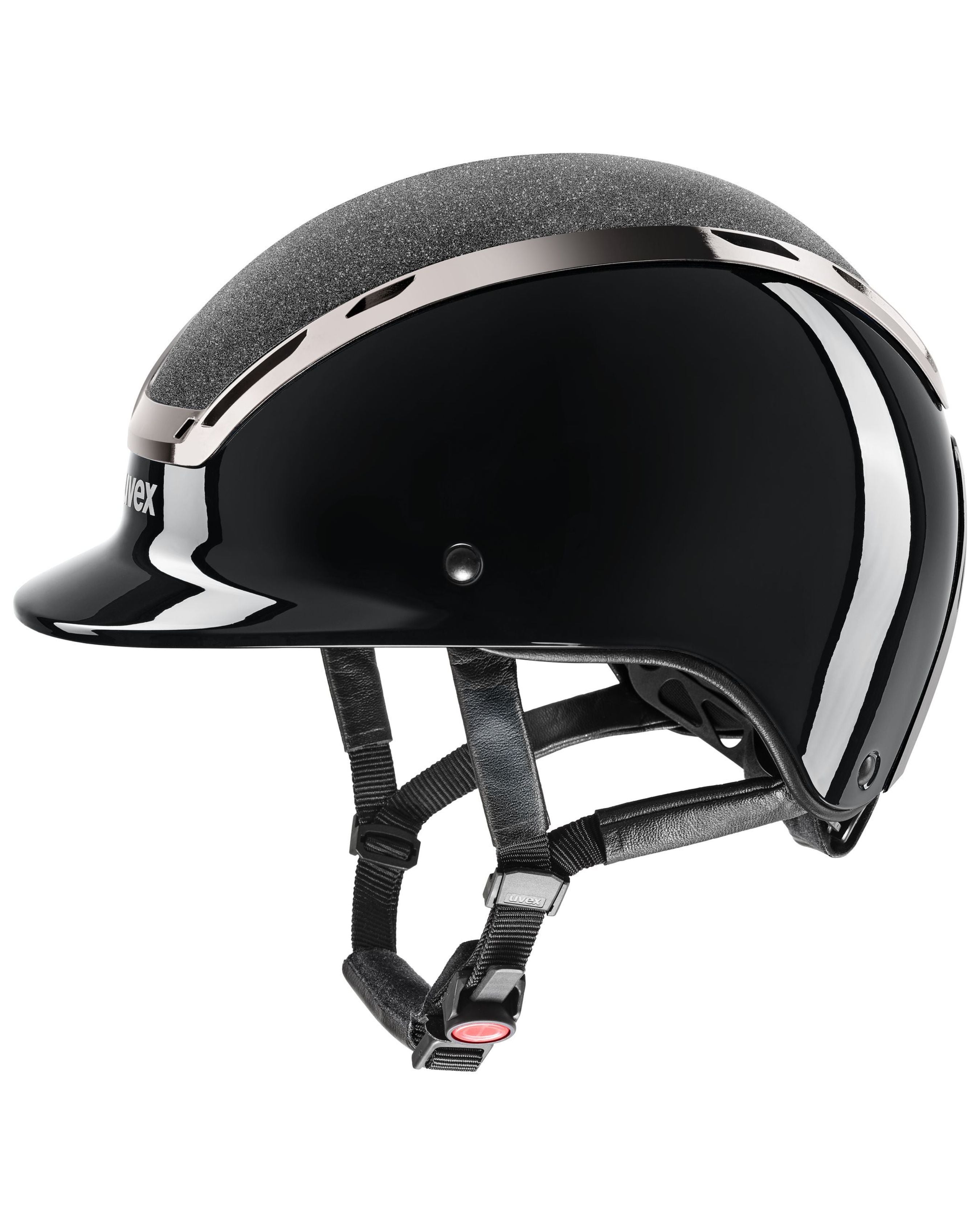 Uvex Exxeed Blaze Riding Helmet - Black
