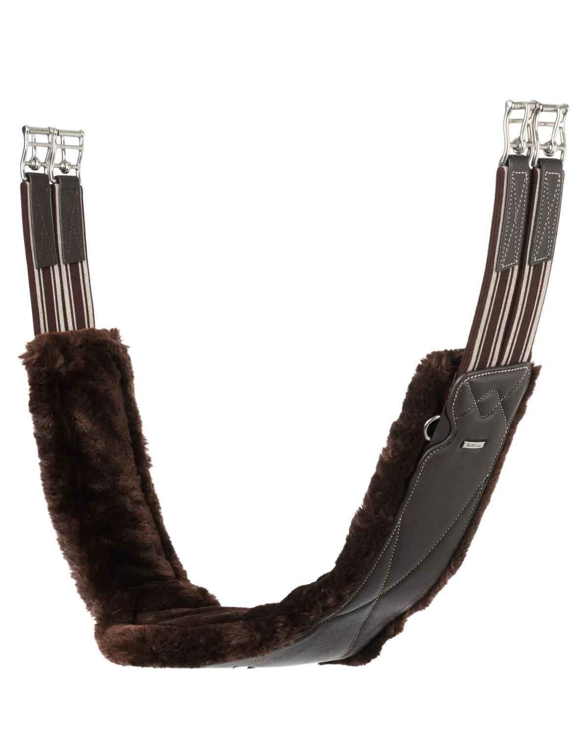 LeMieux Arika Simuwool Contoured Long Girth Brown
