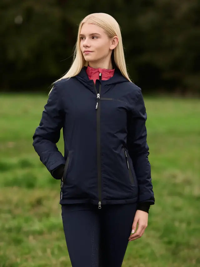 LeMieux Young Rider Thea Water Resistant Jacket Navy