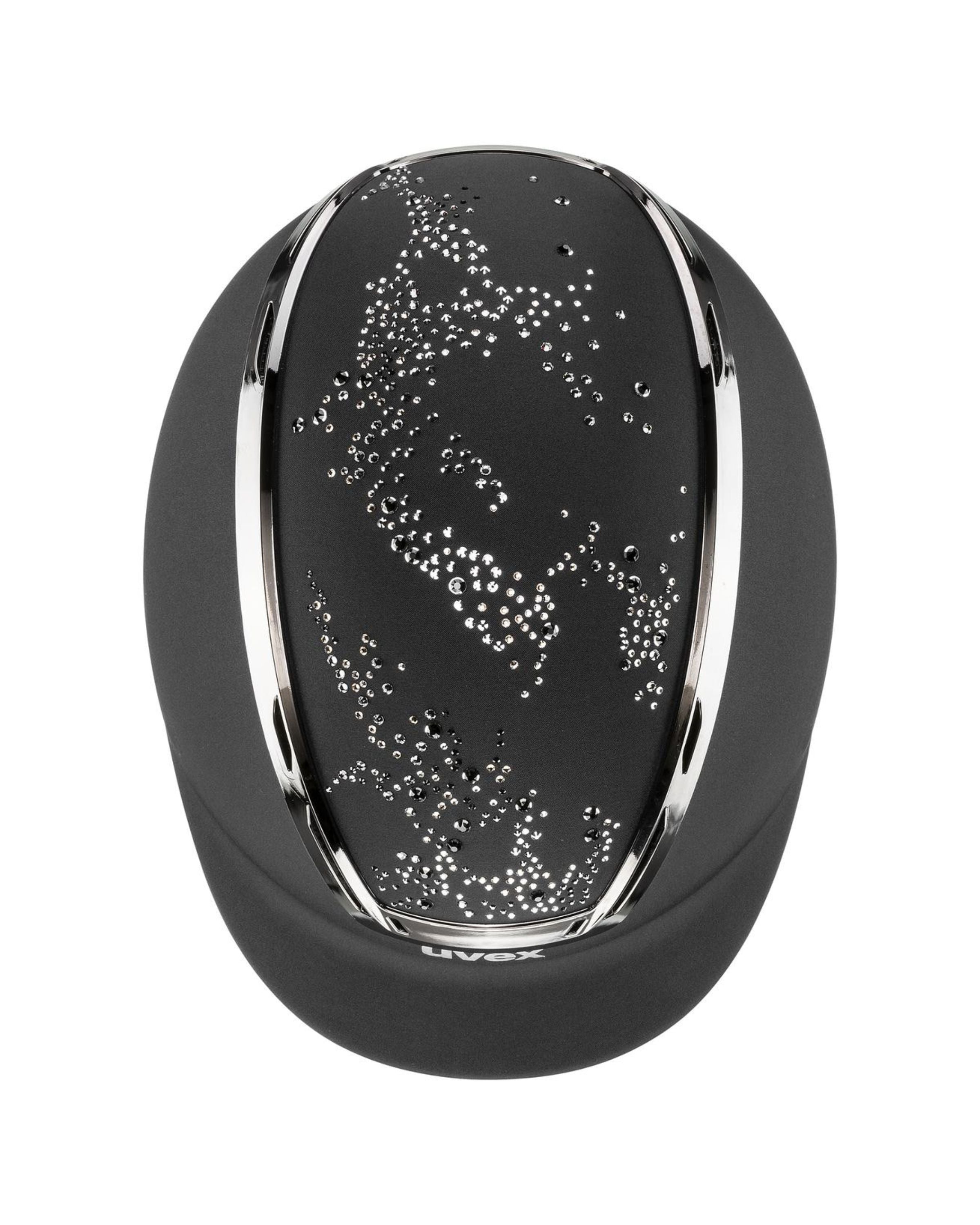 Uvex Exxeed Diamond Riding Helmet - Satin Black