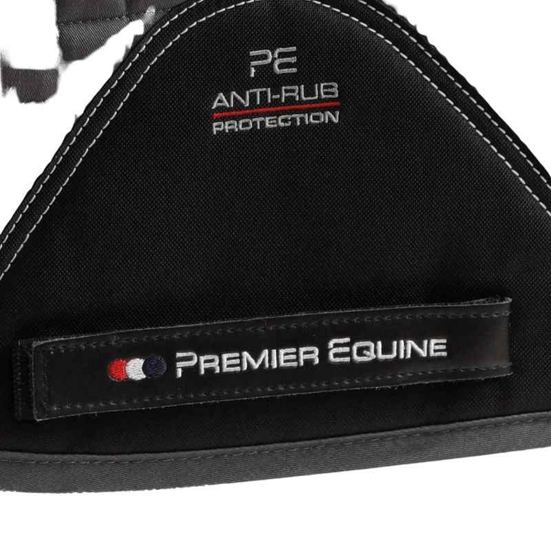 Premier Equine Close Contact Cotton Dressage Saddle Pad Grey