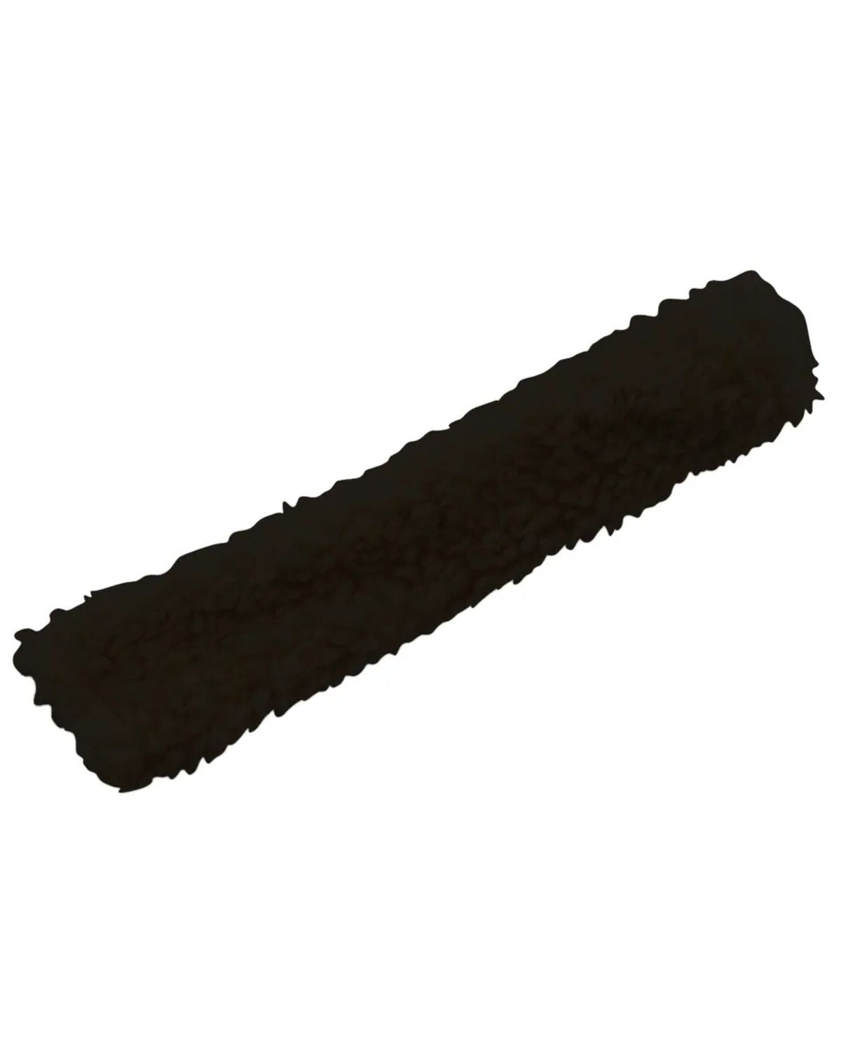 Hy Equestrian Fur Fabric Noseband Sleeve Brown