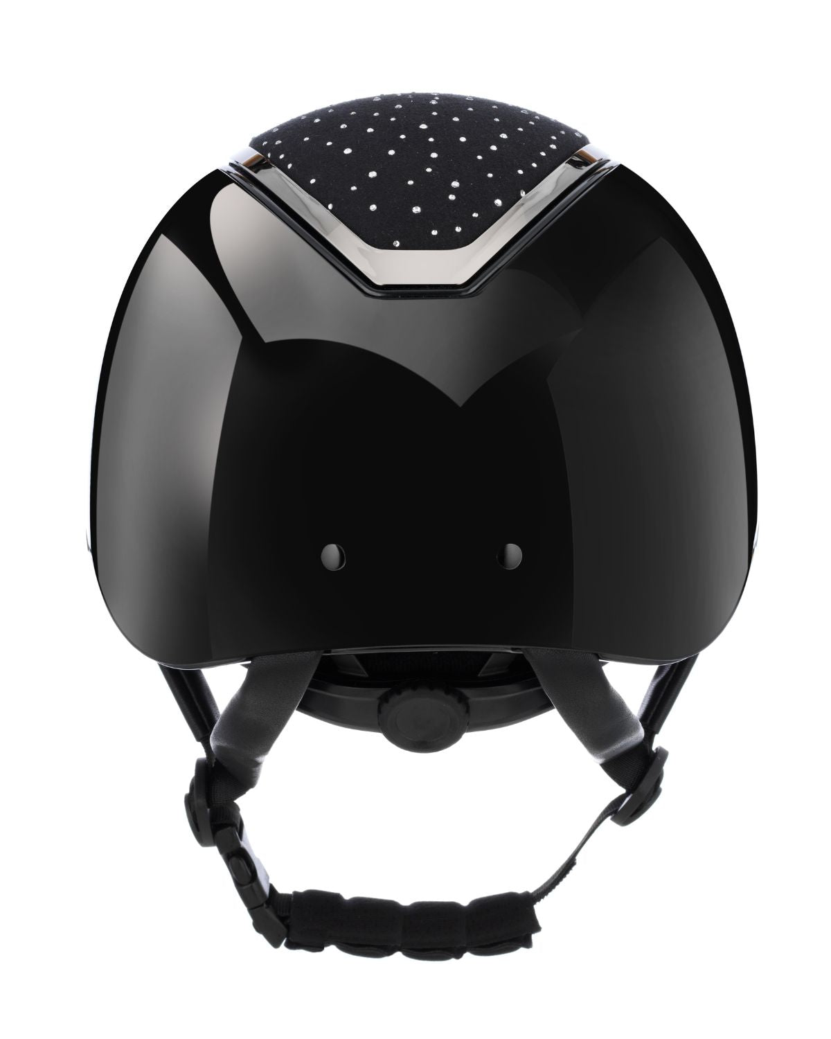 CHARLES OWEN KYLO EQX Crystal Black Gloss Equestrian Riding Helmet with MIPS | Equiflair