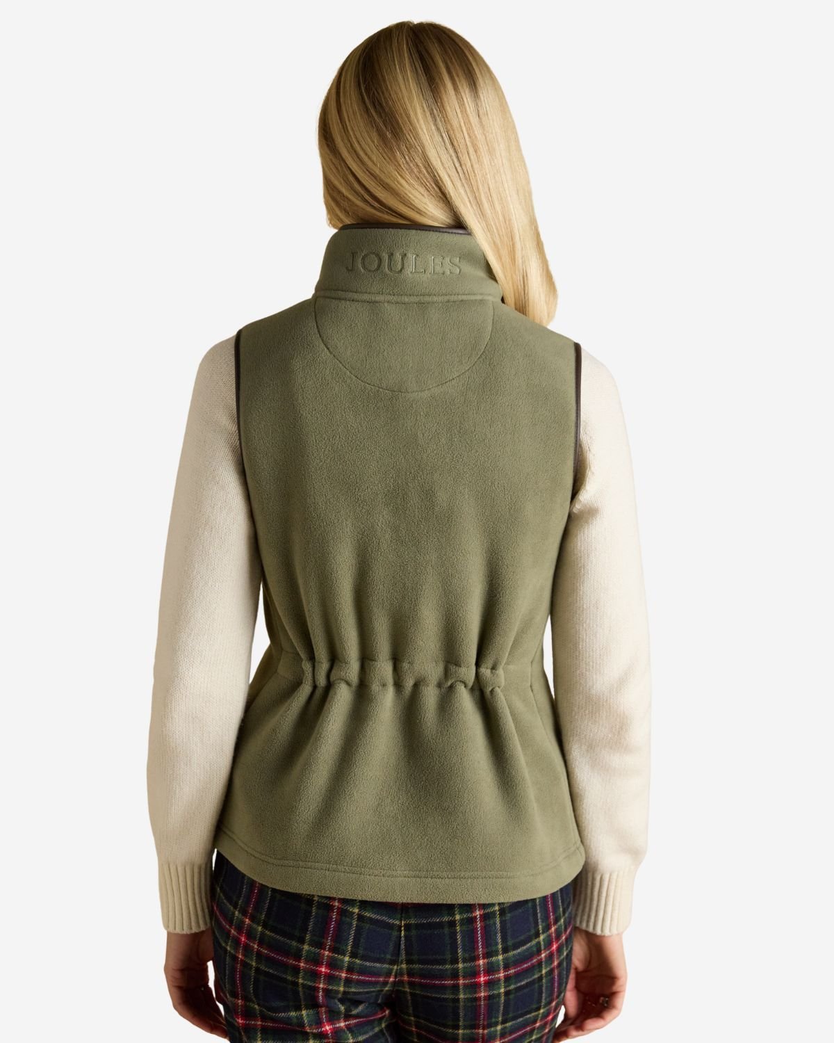 Joules Heritage Light Green Regular Fleece Gilet | Equiflair