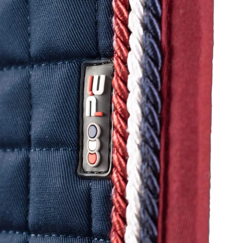 PREMIER EQUINE Dressage Saddle Pad - European Cotton, Navy Blue | Equiflair
