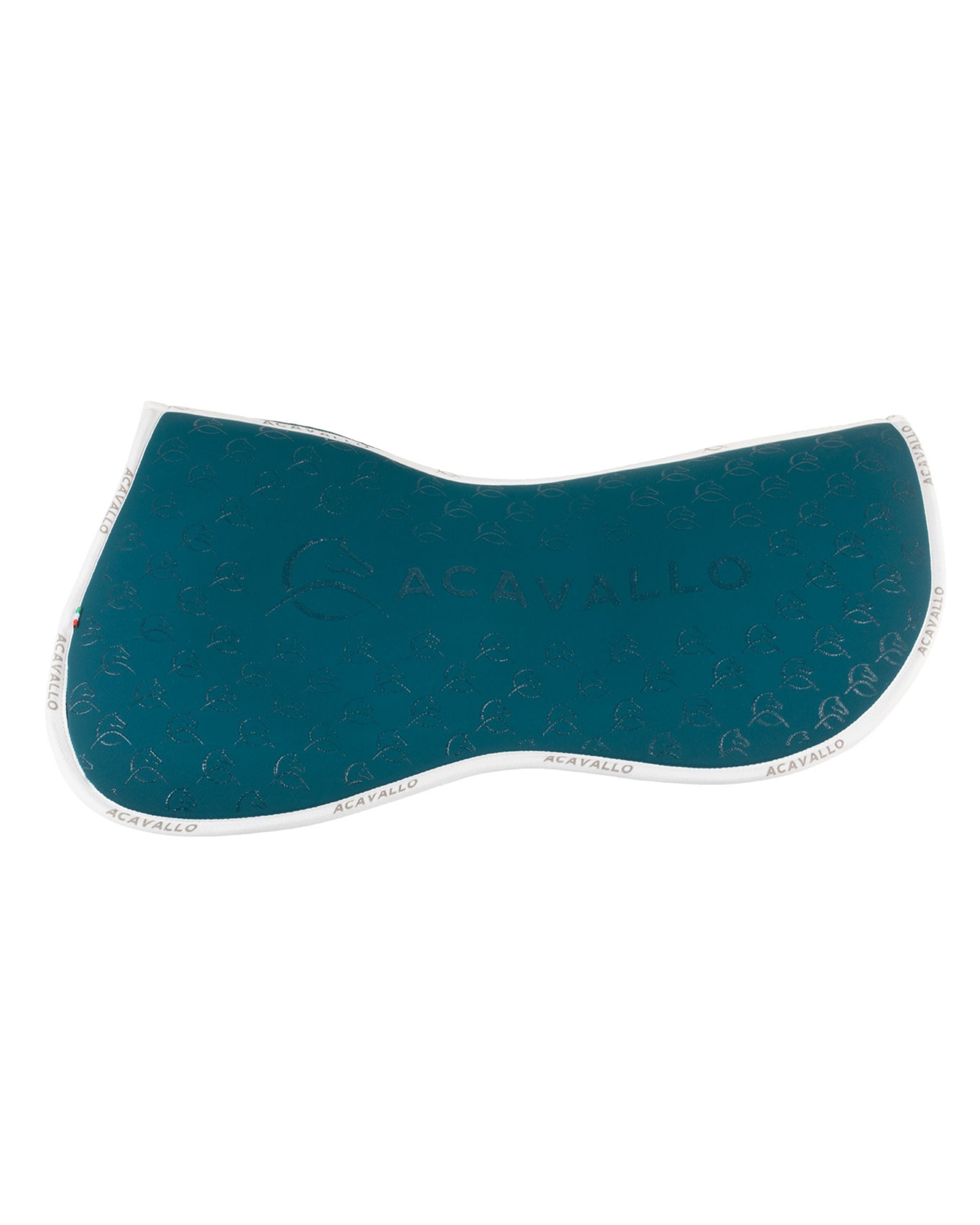 Acavallo Pad Mf Hps Cw-Cs  Bamboo Silicone Grip Flat Petrol/White