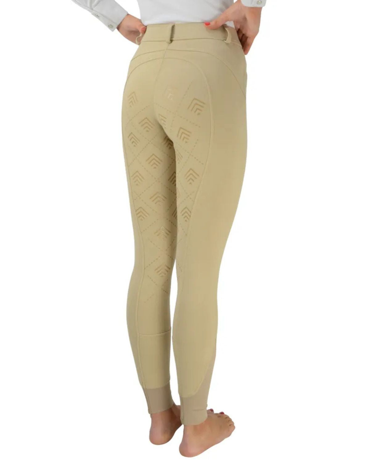 Hy Equestrian Derby Ladies Breeches - Beige