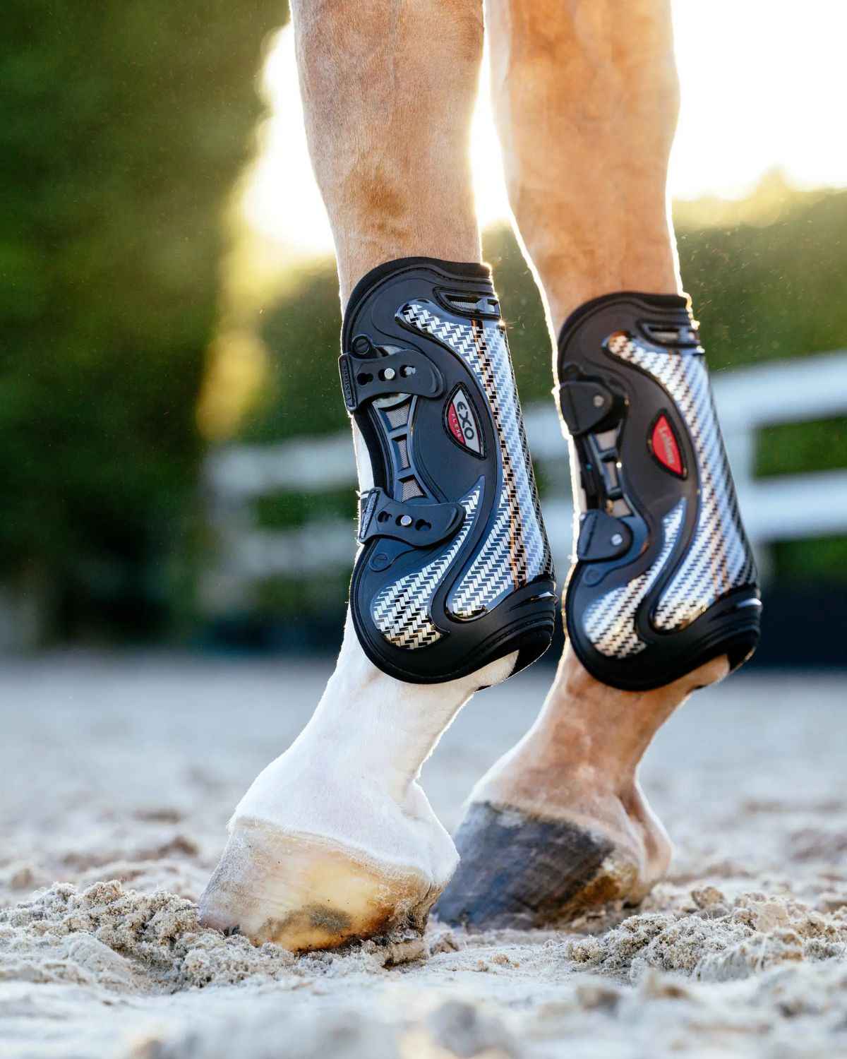 LeMieux Exo-Flex® Tendon Boot Black/Silver