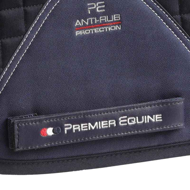 Premier Equine Close Contact Cotton Dressage Saddle Pad Navy