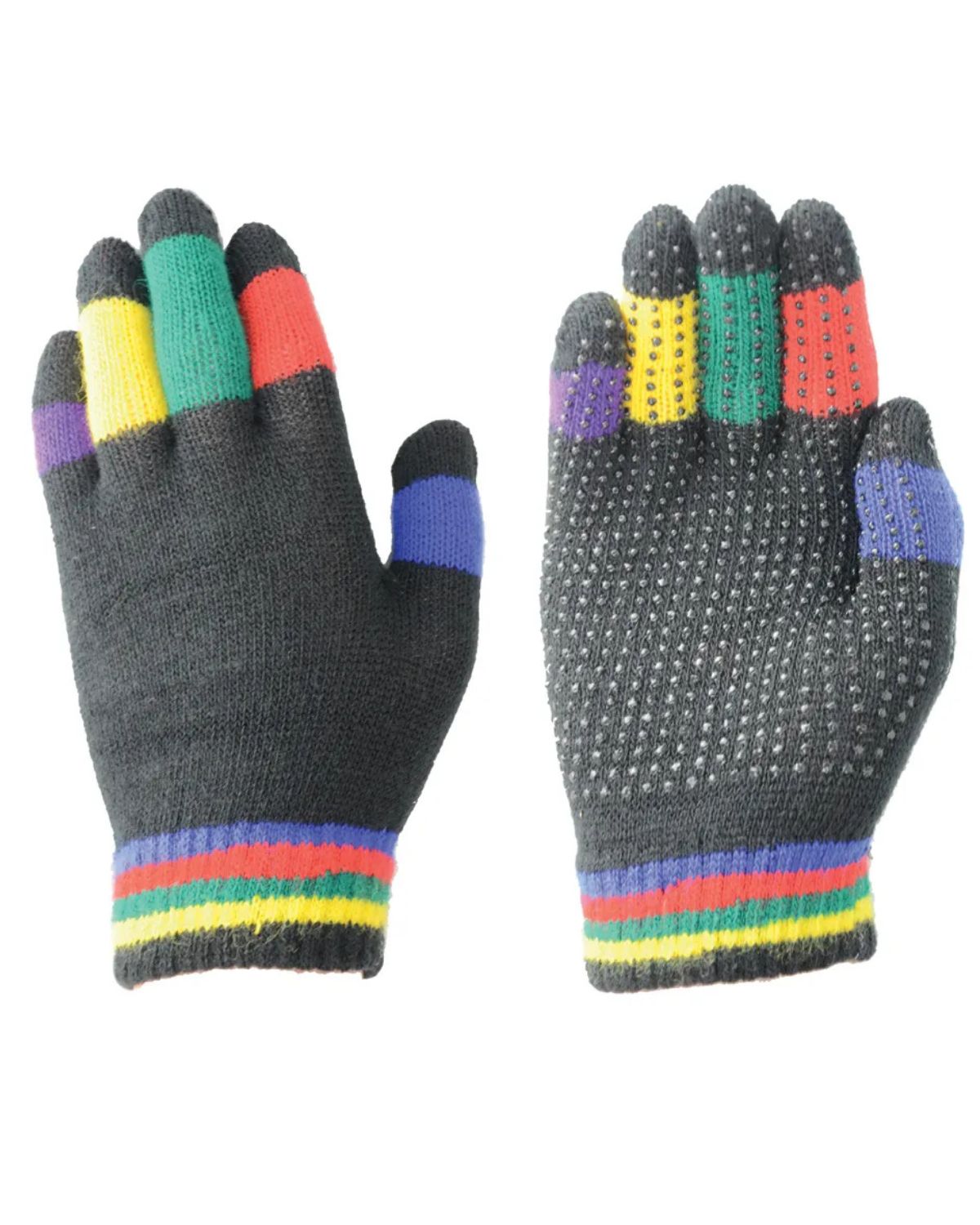 Hy Equestrian Children's Magic Glovess - Multi Coloured