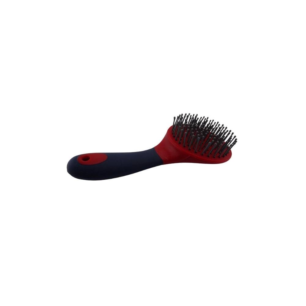 Strawberry Pink Horse Mane & Tail Brush - Grooming Tool for Horses