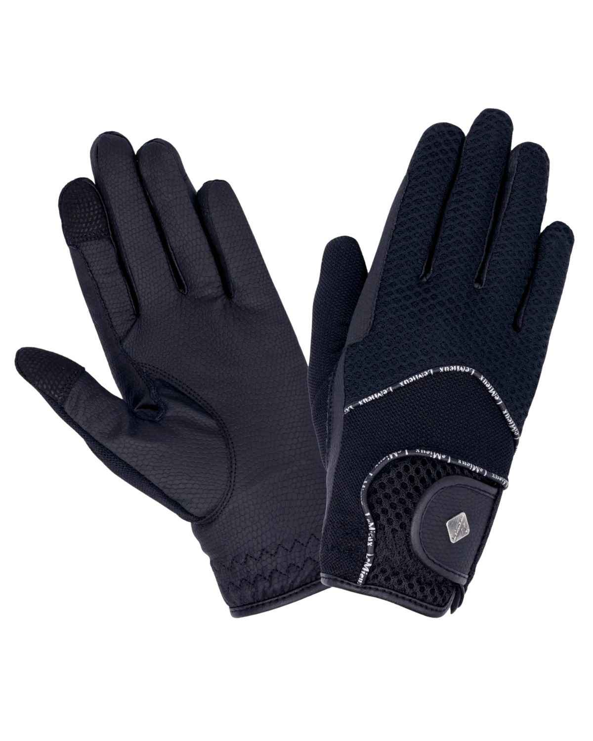 LeMieux 3D Mesh Riding Gloves Navy