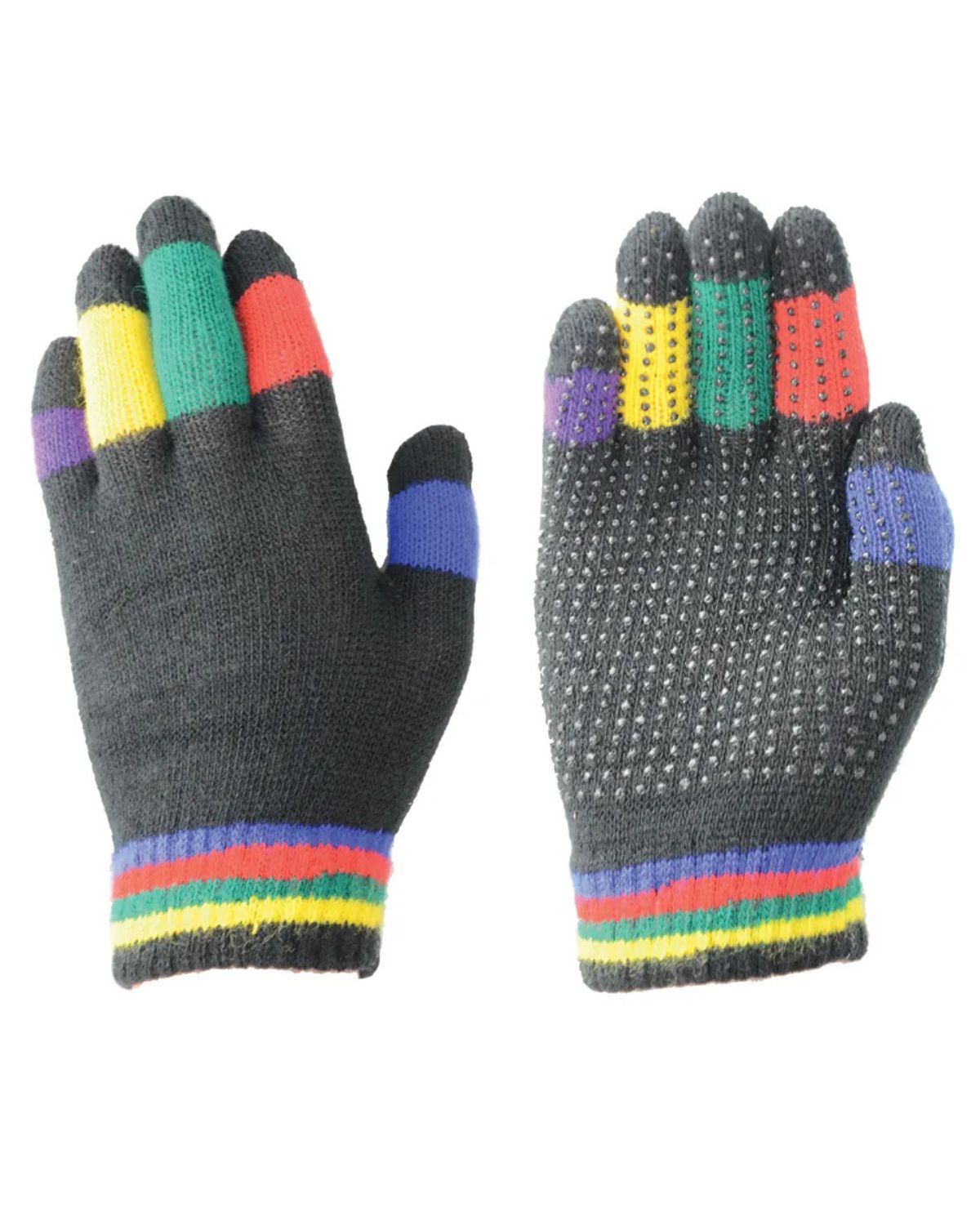 Hy Equestrian Magic Gloves Multi Coloured