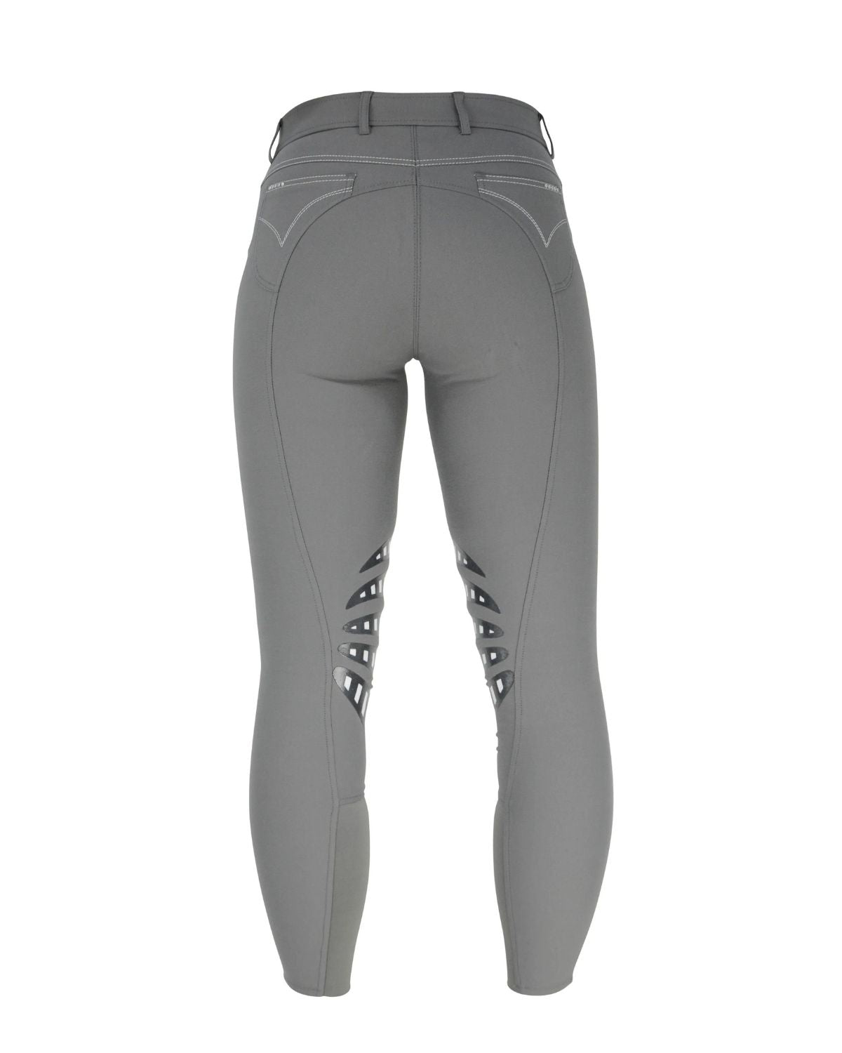 Hy Equestrian Selby Cool Ladies Breeches Grey