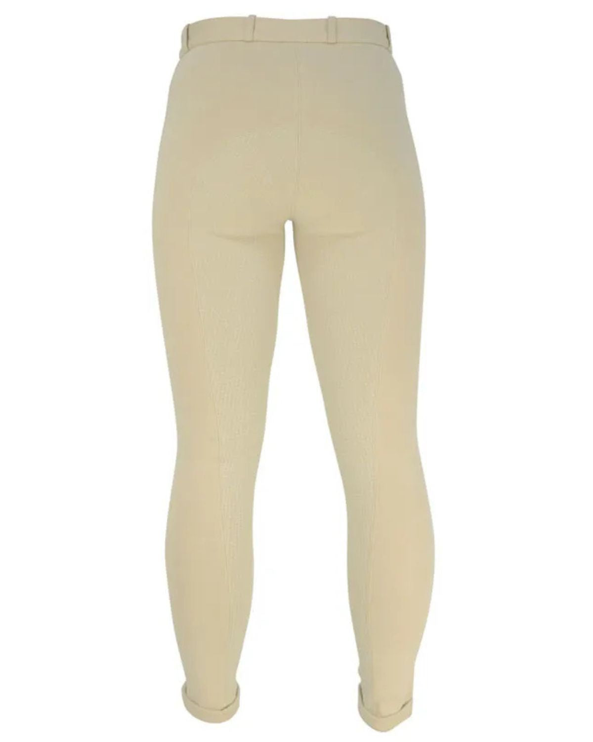 Hy Equestrian Raised Polka Dot Ladies Jodhpurs Beige